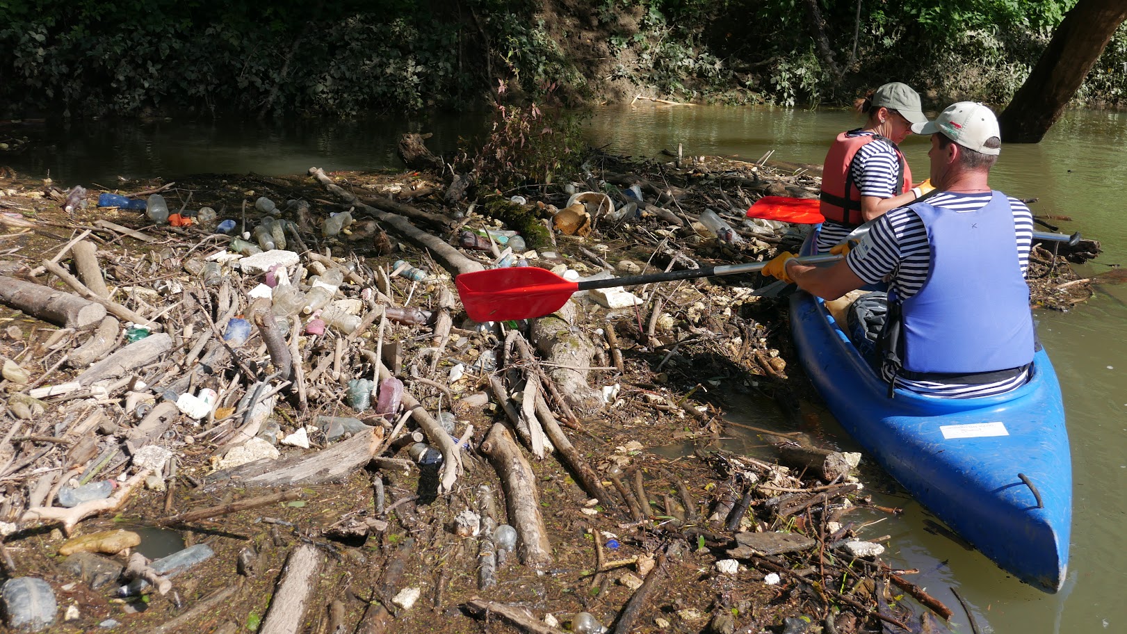 cistenie rieky Bodrog od odpadu